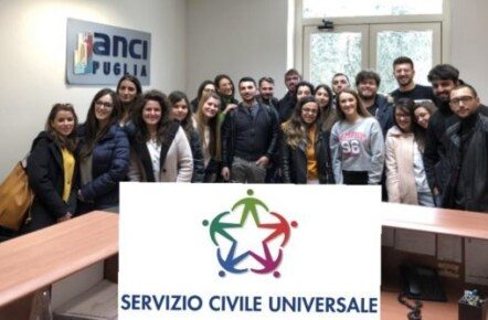 Servizio civile Anci Puglia: Avvio servizio volontari previsto per 15 luglio 2020