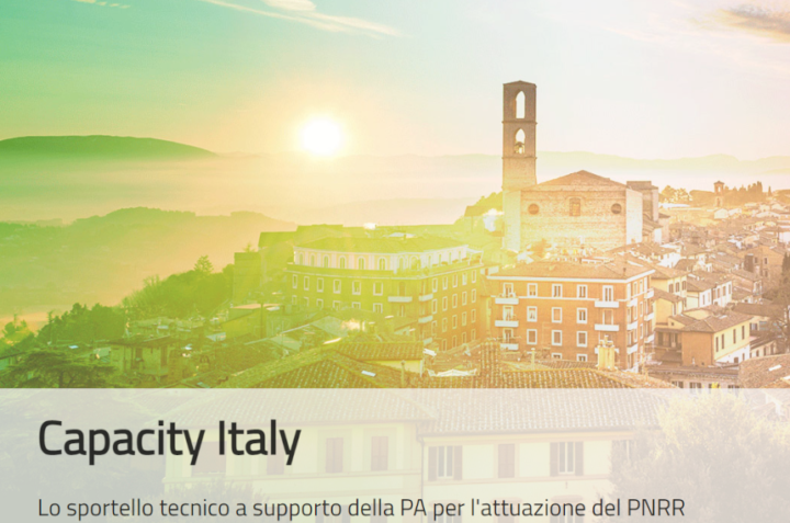 PNRR: Nasce Capacity Italy, sportello tecnico per Amministrazioni in prima linea nell’attuazione del Pnrr