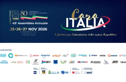 #Anci2026 – A Verona dal 25 al 27 novembre la 43ª Assemblea Anci. I link per le iscrizioni e info logistiche