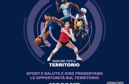 Sport: “Insieme per il Territorio”: il 26 ottobre a Bari le opportunità per lo sport e lo sviluppo locale